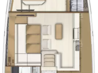 Alquiler Velero Jeanneau con o sin  título de navegación