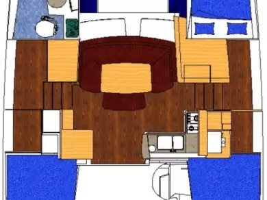 Alquiler de barcos Baie Taiohae barato de Mahe 36 Evolution