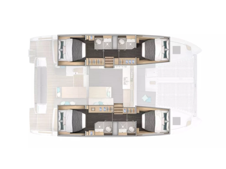 Alquiler de embarcaciones Lagoon Lagoon 43 enCugnana Verde en Samboat