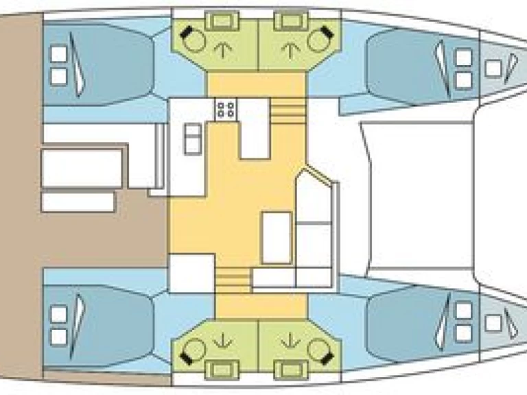 Fountaine Pajot Astrea 42 de alquiler a Palermo