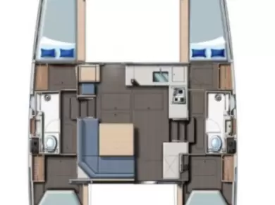 Alquiler de embarcaciones Leopard Catamarans / Robertson & Caine Leopard 40 enFurnari en Samboat