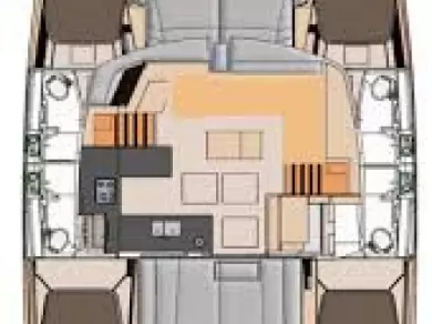 Alquiler Catamarán Fountaine Pajot con o sin  título de navegación