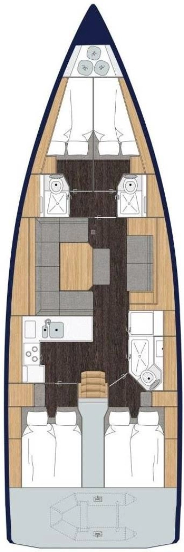 Alquiler de Bavaria Bavaria C45 en Kaštela