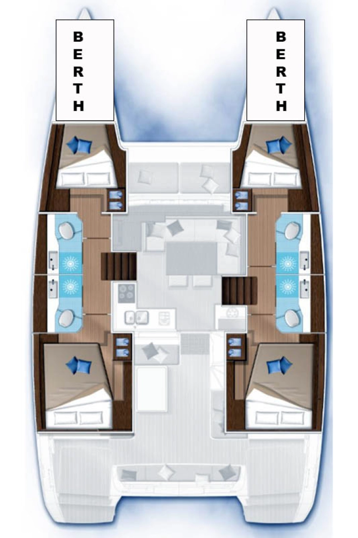 Alquiler de embarcaciones Lagoon Lagoon 40 enRoad Town en Samboat