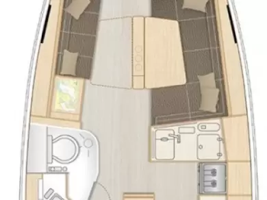 Alquiler de embarcaciones Hanse Hanse 388 enSukošan en Samboat