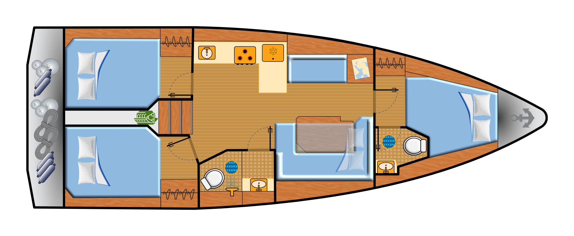 Alquiler de Bavaria Bavaria C38 en Pula