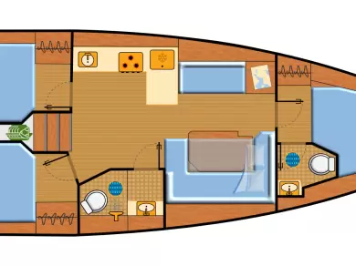 Alquiler de Bavaria Bavaria C38 en Pula