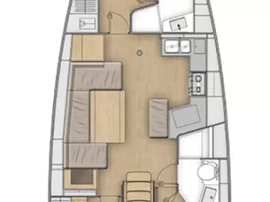 Alquiler Velero Bénéteau con o sin  título de navegación