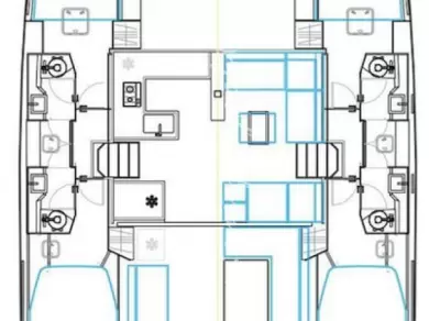 Alquiler Catamarán en Álimos - Nautitech Nautitech 46 Fly