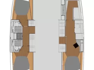 Alquiler Catamarán Fountaine Pajot con o sin  título de navegación