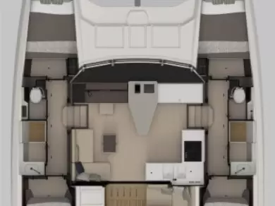 Alquiler Catamarán Nautitech con o sin  título de navegación