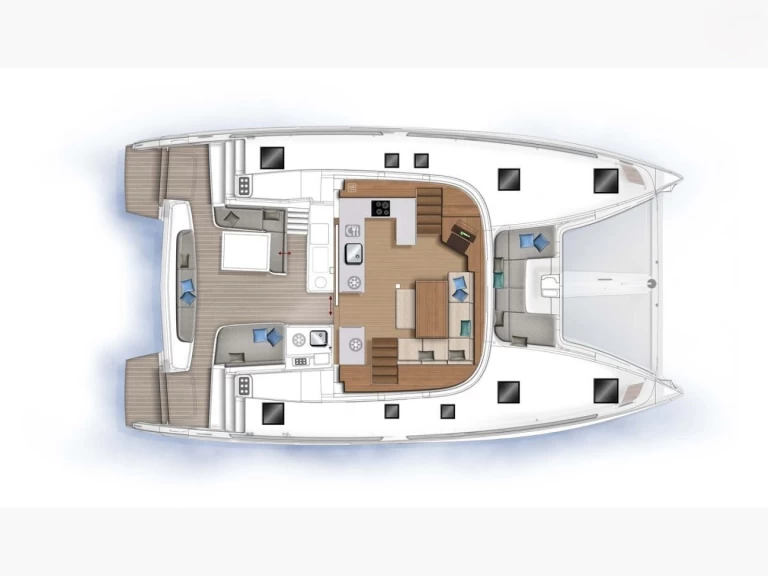 Alquiler de Catamarán, con o sin patrón Lagoon Parikia