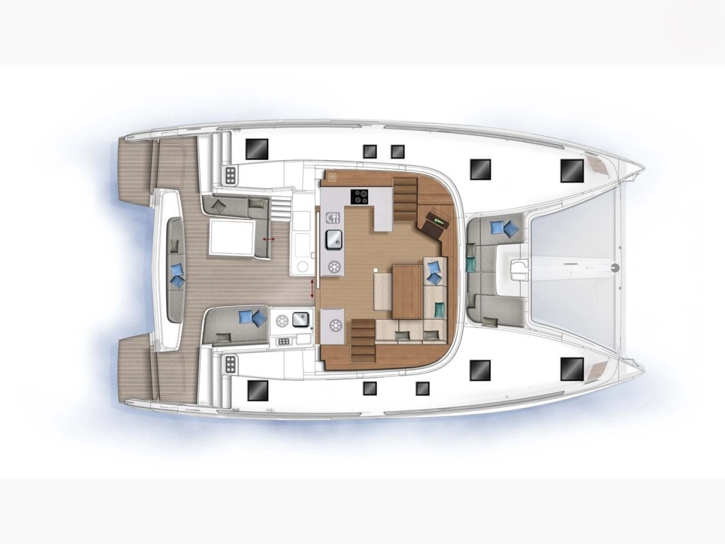 Alquiler de Catamarán, con o sin patrón Lagoon Parikia