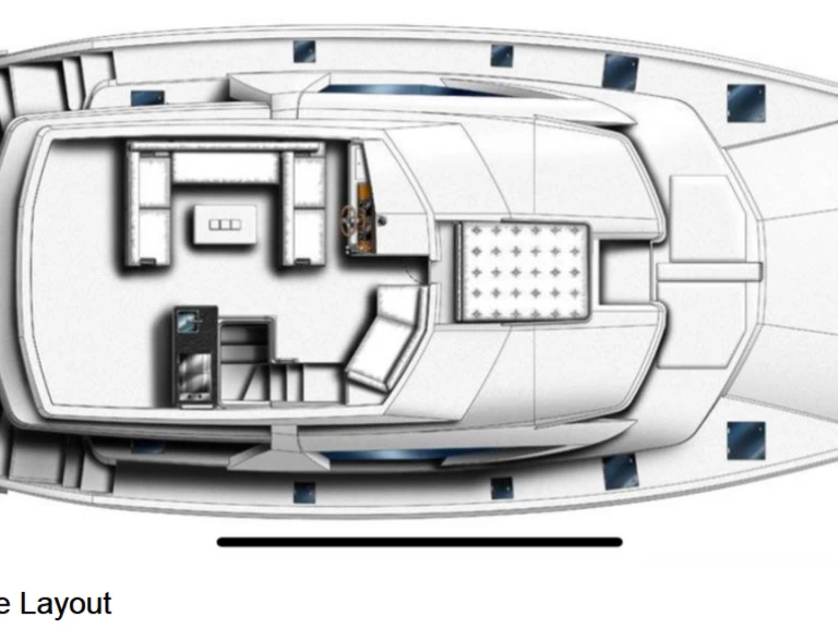 Alquiler de embarcaciones Leopard Catamarans / Robertson & Caine Leopard 51 PC - 4 + 2 cab. enNéa Péramos en Samboat