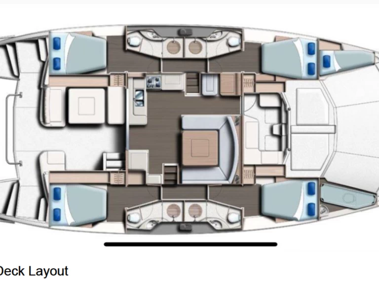 Alquiler de Catamarán, con o sin patrón Leopard Catamarans / Robertson & Caine Nidrí