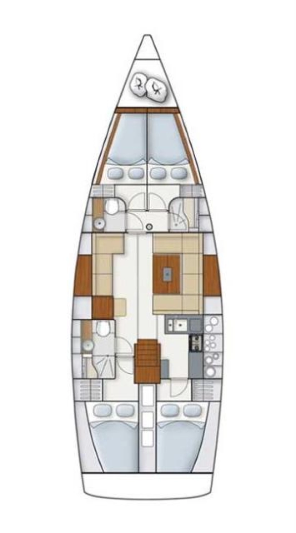 Alquiler de embarcaciones Hanse Hanse 445 enFethiye en Samboat