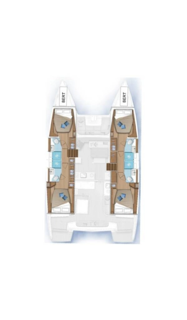 Alquiler Catamarán Lagoon con o sin  título de navegación