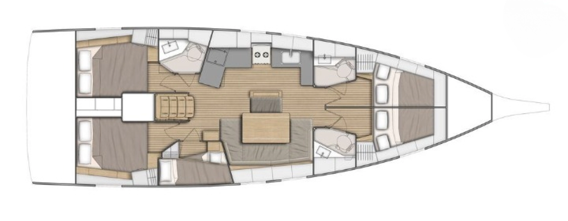 Alquiler Velero en Lefkáda - Bénéteau Oceanis 46.1