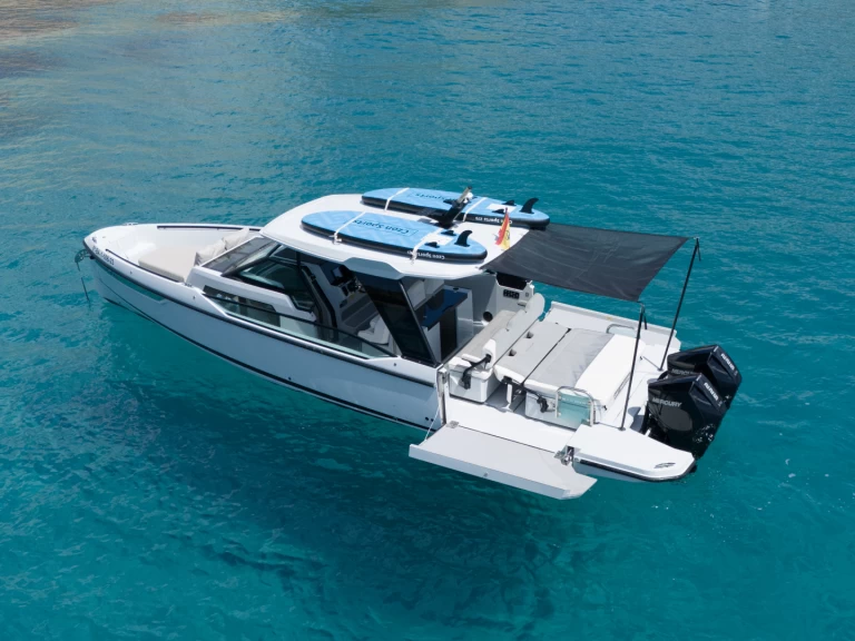 Alquiler Lancha Saxdor con o sin  título de navegación