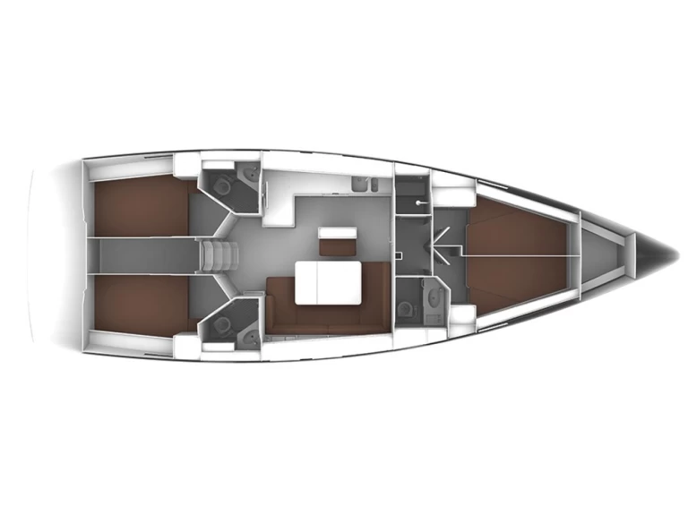 Alquiler de Velero, con o sin patrón Bavaria Trogir