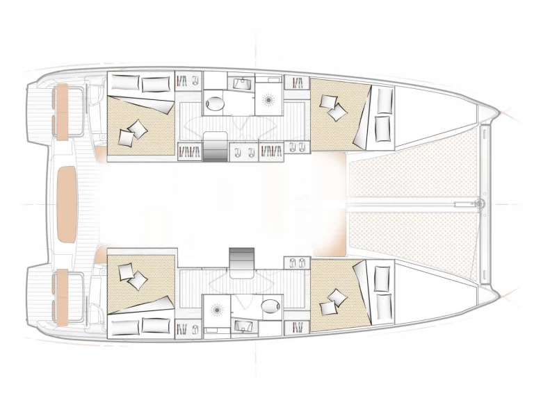 Alquiler de Catamarán, con o sin patrón Excess Papeete