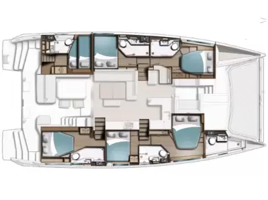 Alquiler Furnari - Leopard Catamarans / Robertson & Caine Leopard 52 en SamBoat
