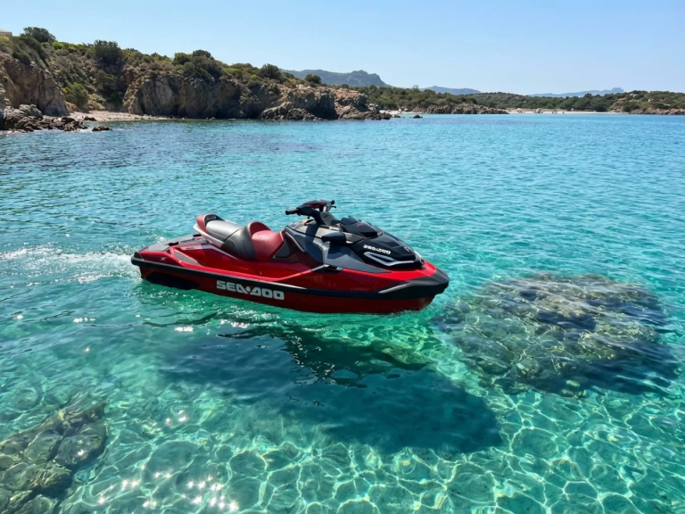 Alquiler de Sea-Doo Rxt 325 RS en Porto Cervo