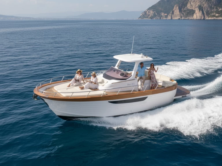 Alquiler Lancha Gozzo con o sin  título de navegación