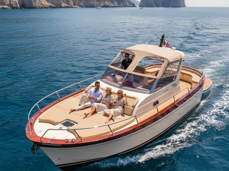 Alquiler Lancha en Sorrento - Gozzo Jeranto 8 Open