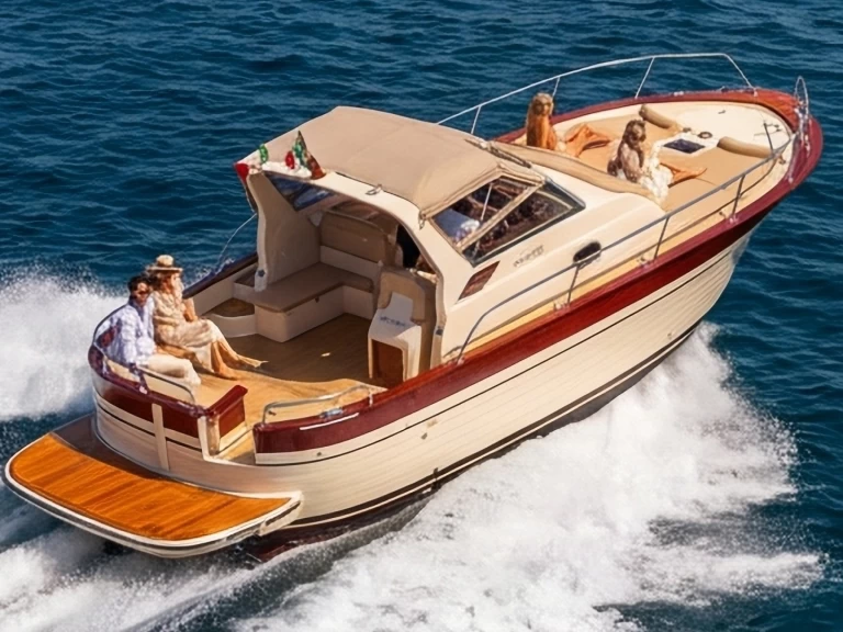 Alquiler Lancha Gozzo con o sin  título de navegación