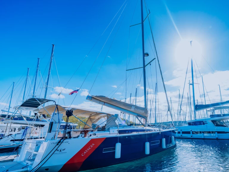 Alquiler Velero Dufour con o sin  título de navegación