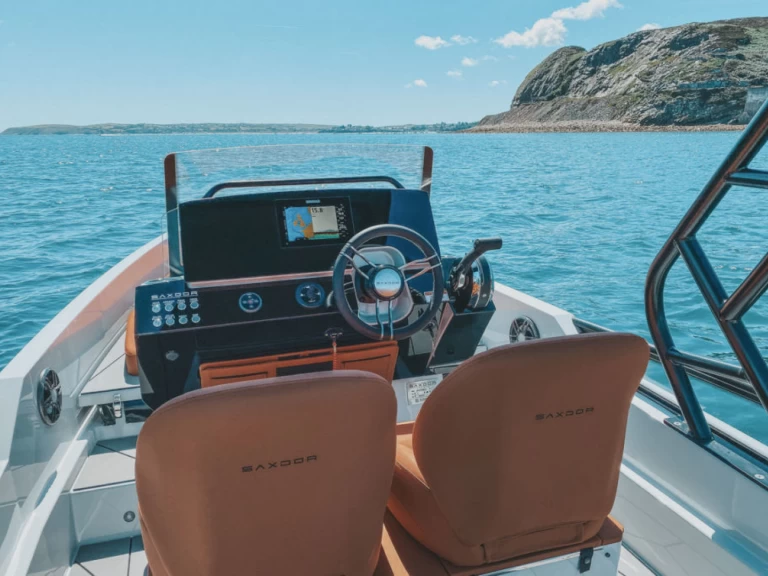 Alquiler Lancha Saxdor con o sin  título de navegación