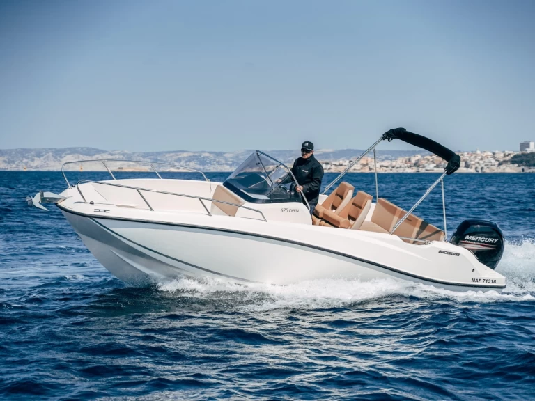 Alquiler Lancha en Marsella - Quicksilver Activ 675 Open