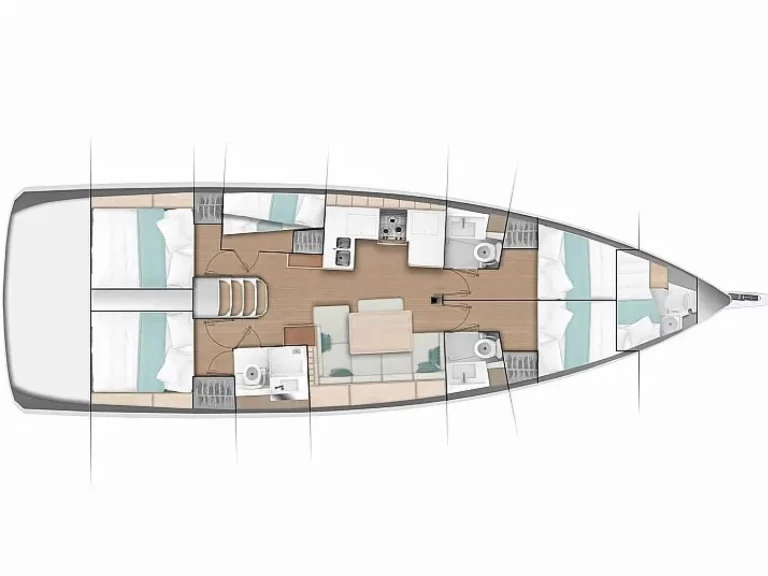 Alquiler de embarcaciones Jeanneau Sun Odyssey 490 enÁlimos en Samboat