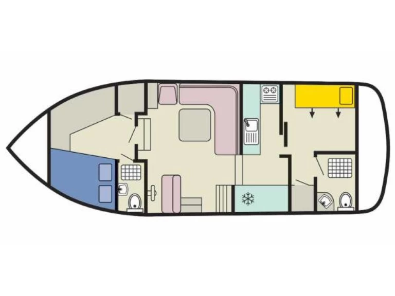 Le Boat Corvette B de alquiler a Tannay