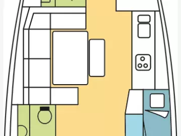 Alquiler de barcos Olbia barato de Dufour 430 Grand Large