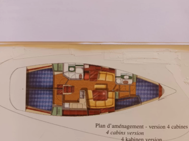 Jeanneau Sun Odyssey 43 de alquiler a Ajaccio