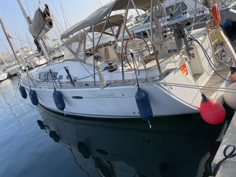 Alquiler Velero Bénéteau con o sin  título de navegación