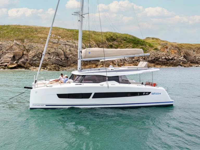 Alquiler de Fountaine Pajot Fountaine Pajot FP 41 Quatuor 4 en Golfe-Juan
