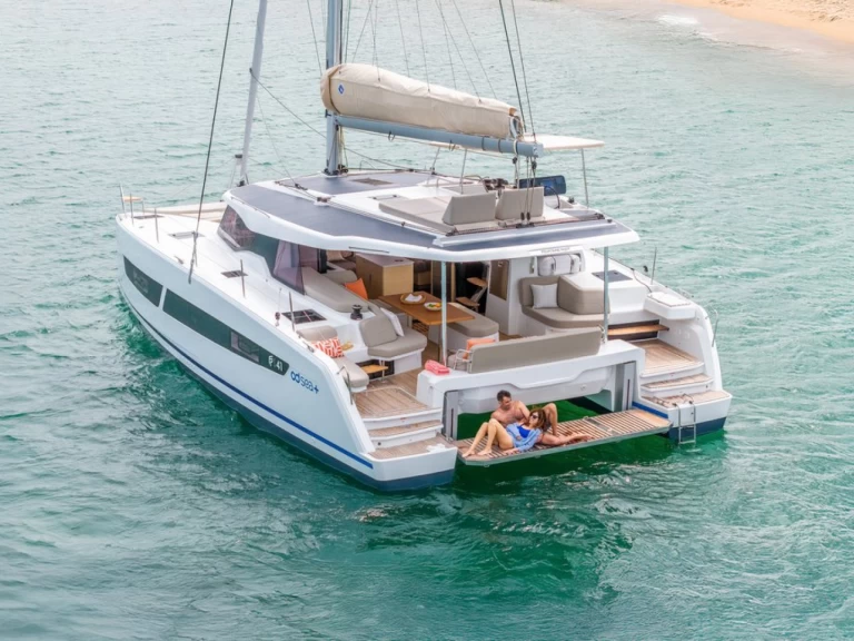 Alquiler de barcos Golfe-Juan barato de Fountaine Pajot FP 41 Quatuor 4