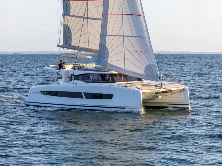 Alquiler de barcos Golfe-Juan barato de Fountaine Pajot FP 41 Quatuor 4