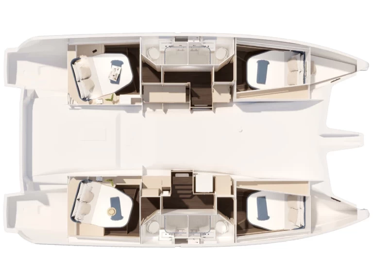 Alquiler Catamarán en Gouviá - Fountaine Pajot FP 44