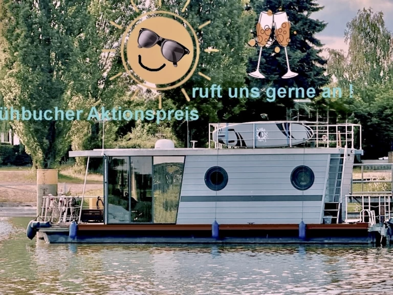 Alquiler de Casa flotante, con o sin patrón LaMare Radewege