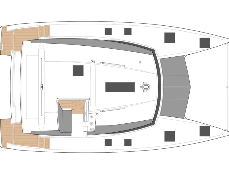 Alquiler de Catamarán, con o sin patrón Fountaine Pajot Álimos