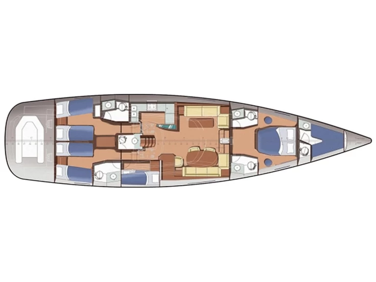 Alquiler de Velero, con o sin patrón Gianetti Patmos