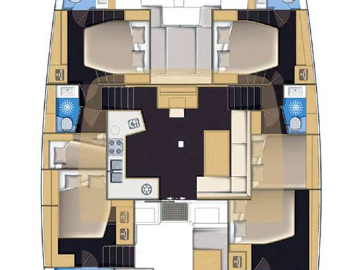 Alquiler Ellinikó - Lagoon Lagoon 52 F en SamBoat