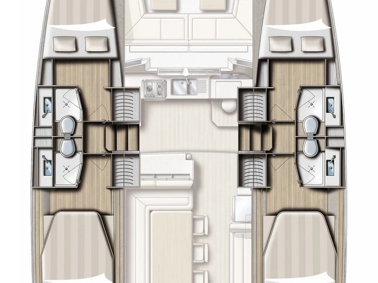 Alquiler Catamarán Bali con o sin  título de navegación