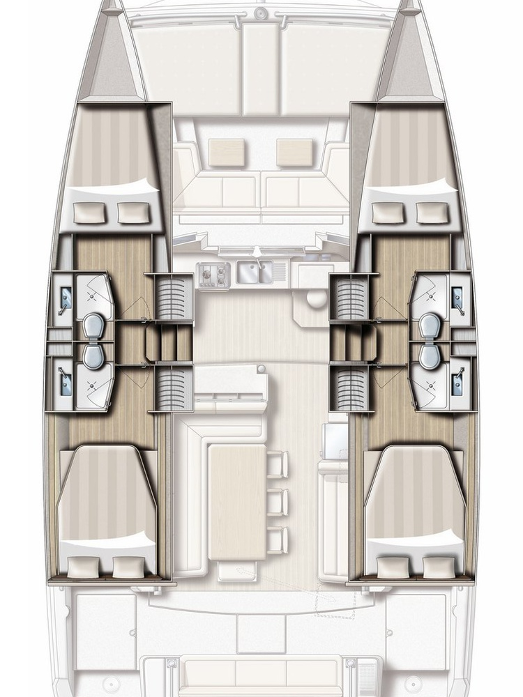 Alquiler Catamarán Bali con o sin  título de navegación