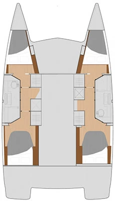 Alquiler Catamarán en Bormes-les-Mimosas - Fountaine Pajot Lucia 40