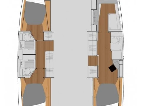 Alquiler de Catamarán, con o sin patrón Fountaine Pajot Annapolis